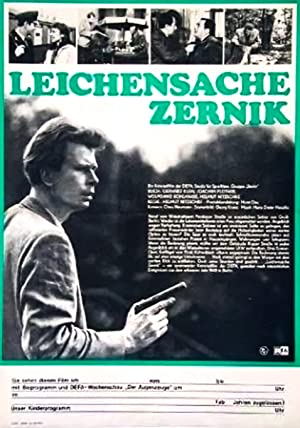 Leichensache Zernik (1972) with English Subtitles on DVD on DVD